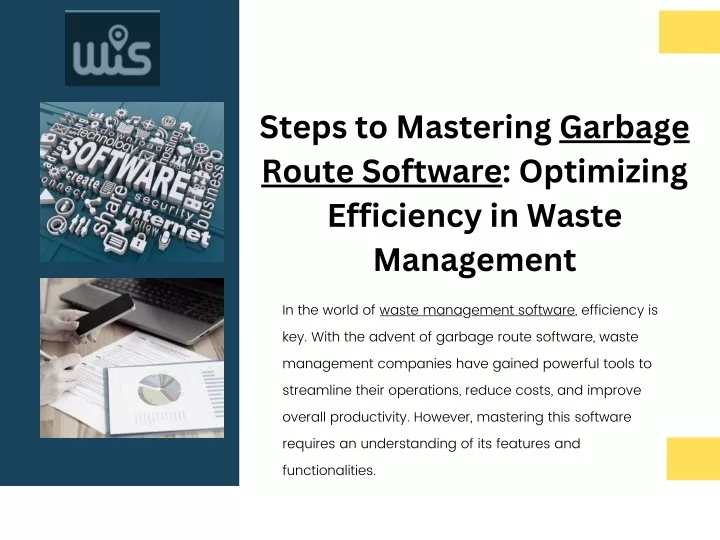 steps to mastering garbage route software