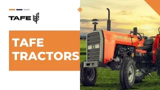 TAFE TRACTOR