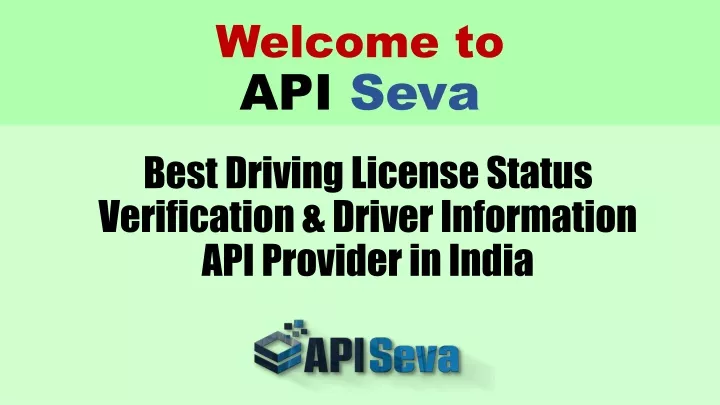 welcome to api seva