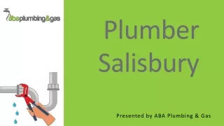 plumber salisbury