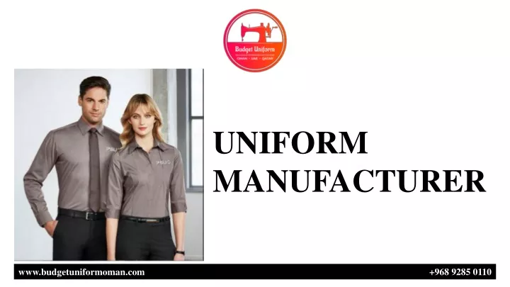uniform manufacturer