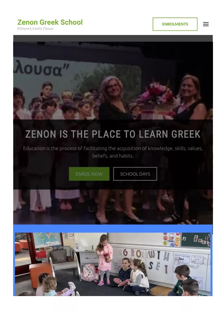 zenon greek school