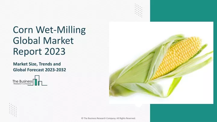 corn wet milling global market report 2023