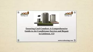 ensuring cool comfort a comprehensive guide