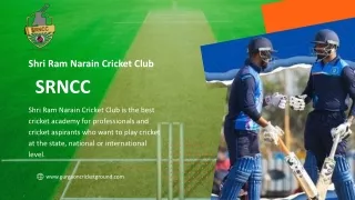 Admission Open - Shri Ram Narain Cricket Academy