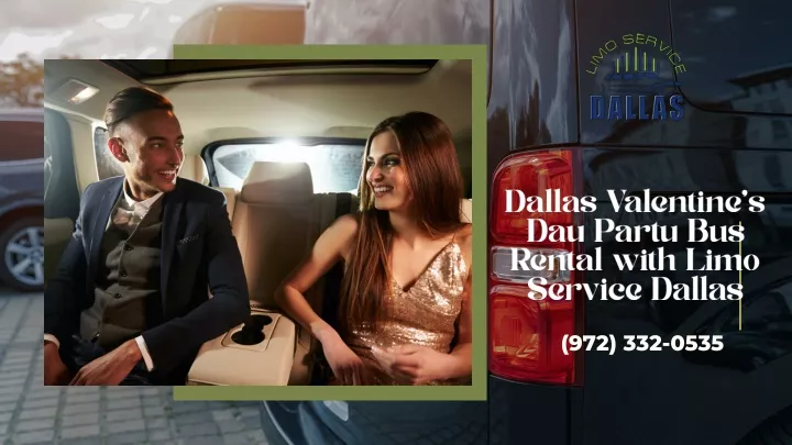 dallas valentine s day party bus rental with limo