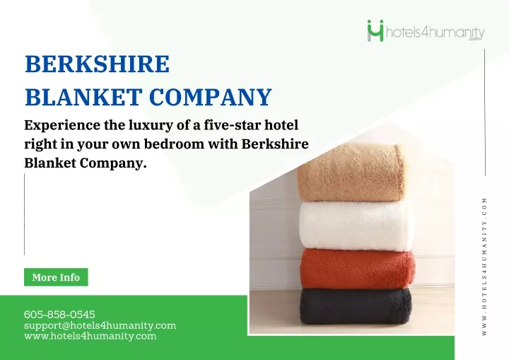 berkshire blanket company experience the luxury