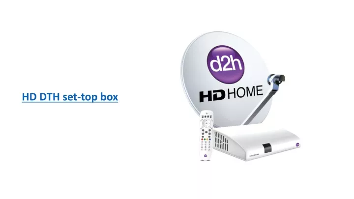 hd dth set top box