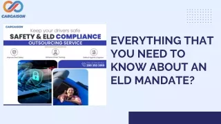 Everything that you need to know about an ELD Mandate