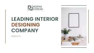 Leading Interior Designing Company in Mumbai | Redefine Interiors