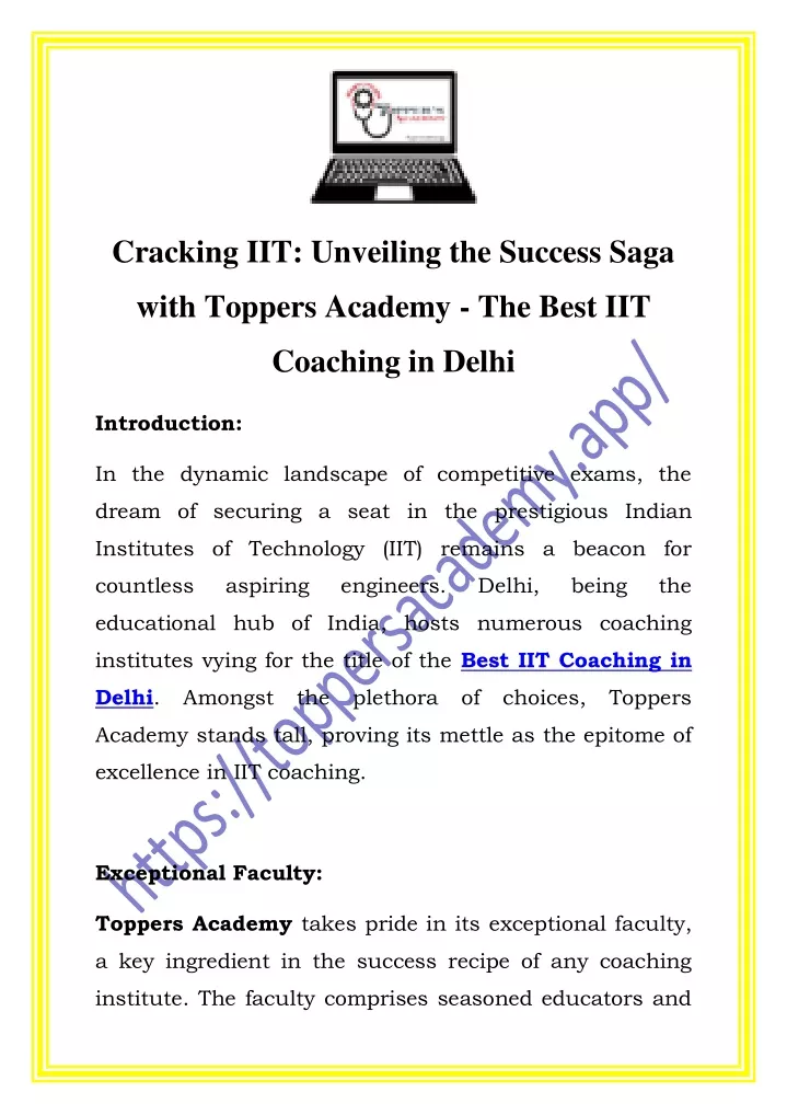 cracking iit unveiling the success saga