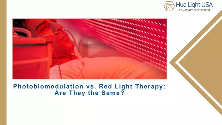 photobiomodulation vs red light therapy are they