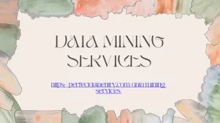 data mining services