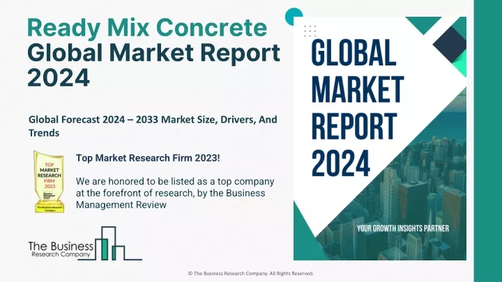 ready mix concrete global market report 2024