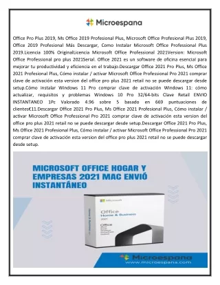 office pro plus 2019 ms office 2019 profesional