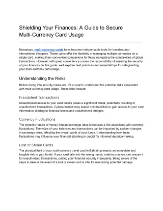 Shielding Your Finances_ A Guide to Secure Multi-Currency Card Usage (1)