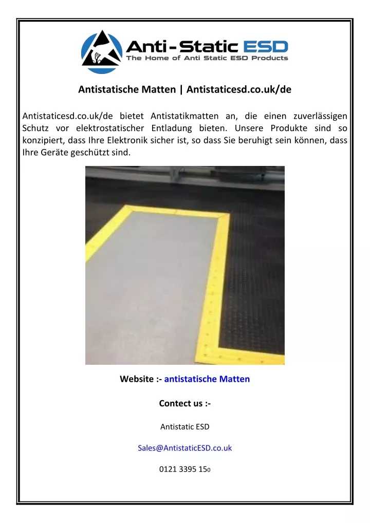 antistatische matten antistaticesd co uk de