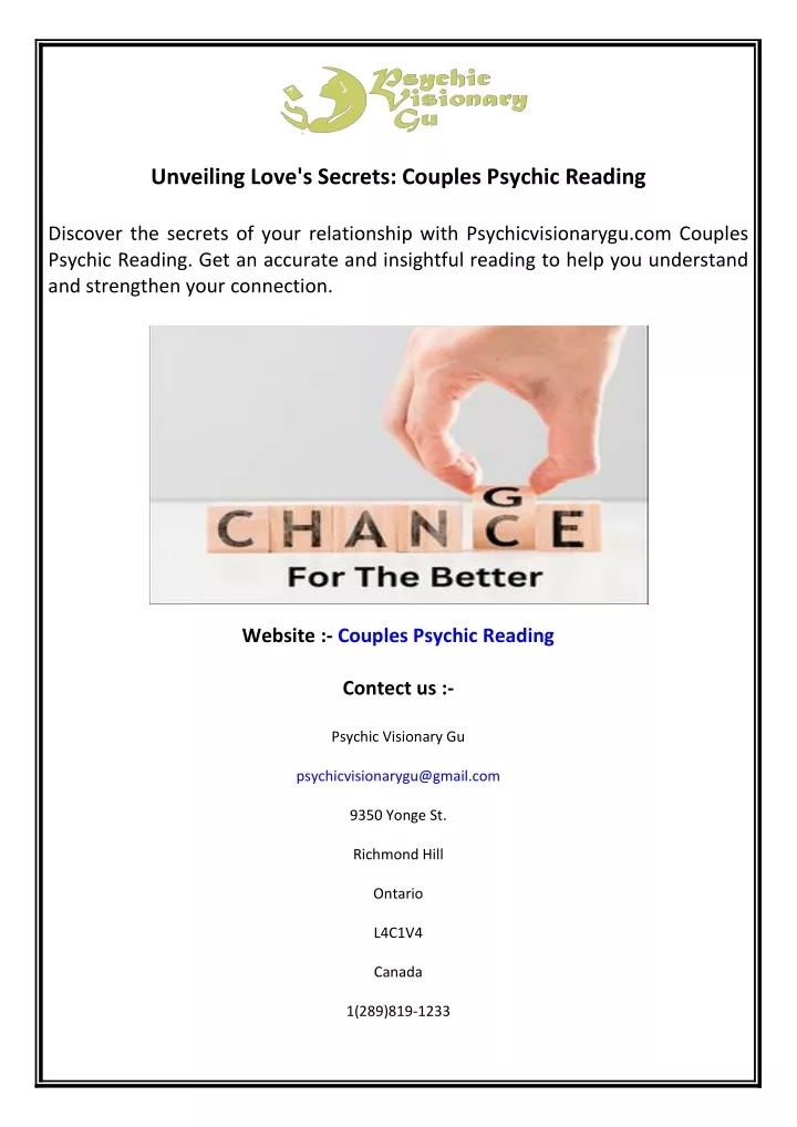unveiling love s secrets couples psychic reading