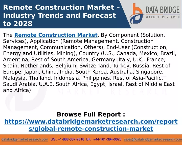 remote construction market industry trends