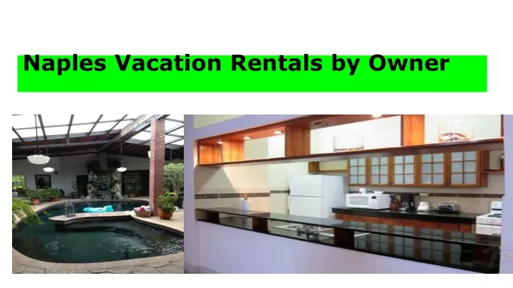 naples vacation rentals by owner