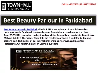 Best Beauty Parlour in Faridabad