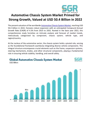 Automotive Chassis System Market