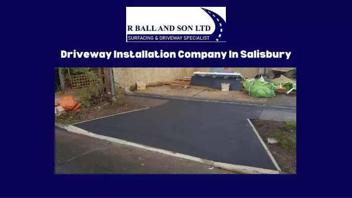 driveway installation company in salisbury