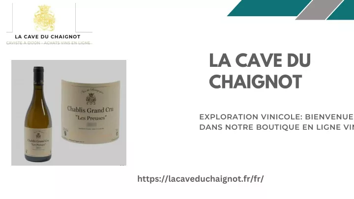 la cave du chaignot