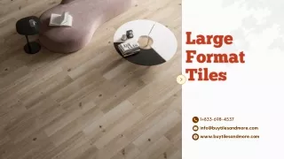 large format tiles for flooring