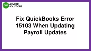 fix quickbooks error 15103 when updating payroll