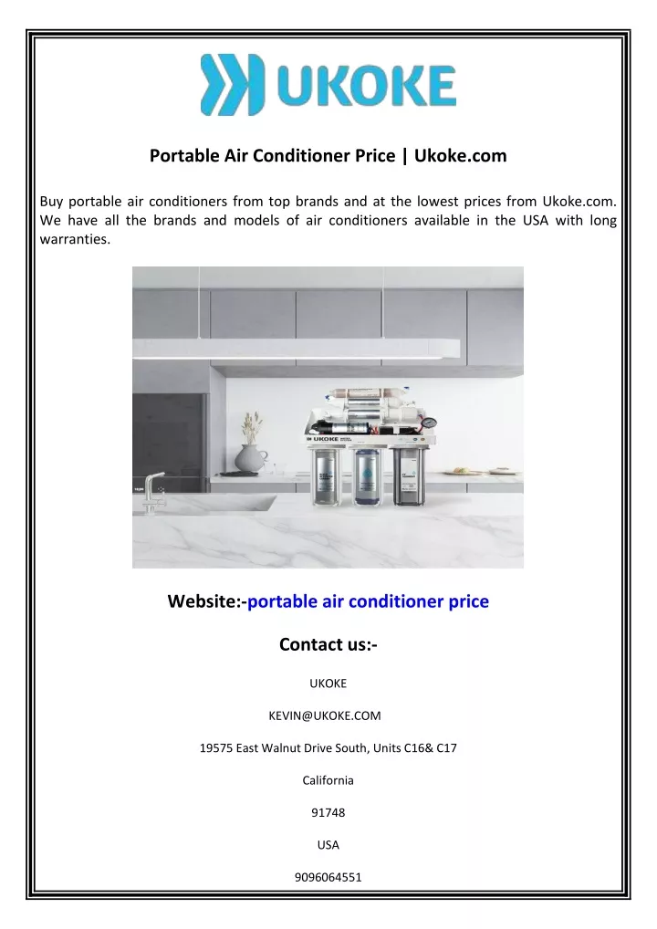 portable air conditioner price ukoke com