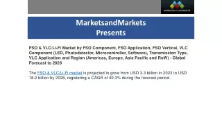 FSO & VLC / Li-Fi Market Insights, Share, Statistics  and Industry Trends to 202