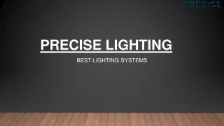 best lighting s ystems