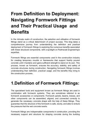 From Definition to Deployment_ Navigating Formwork Fittings and Their Practical Usage_compressed (1) (1)