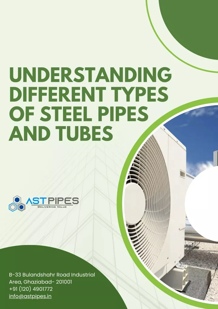 understanding different types of steel pipes