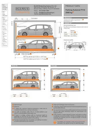 P-110 | Puzzle Parking System With Pit | KLAUS Multiparking