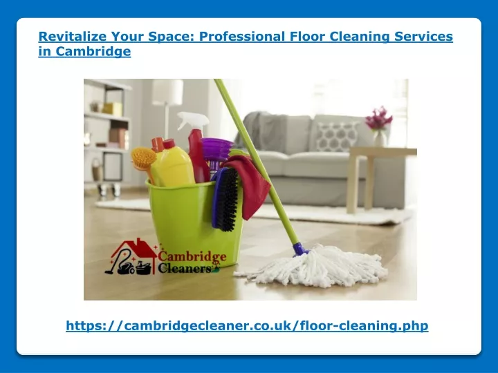 revitalize your space professional floor cleaning