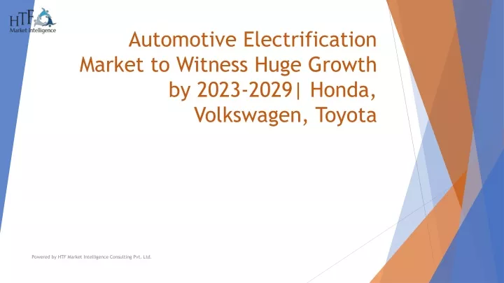 automotive electrification market to witness huge growth by 2023 2029 honda volkswagen toyota