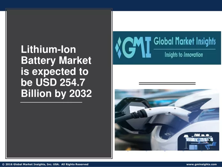 PPT - Lithium-Ion Battery Market Growth Outlook With Industry Review ...