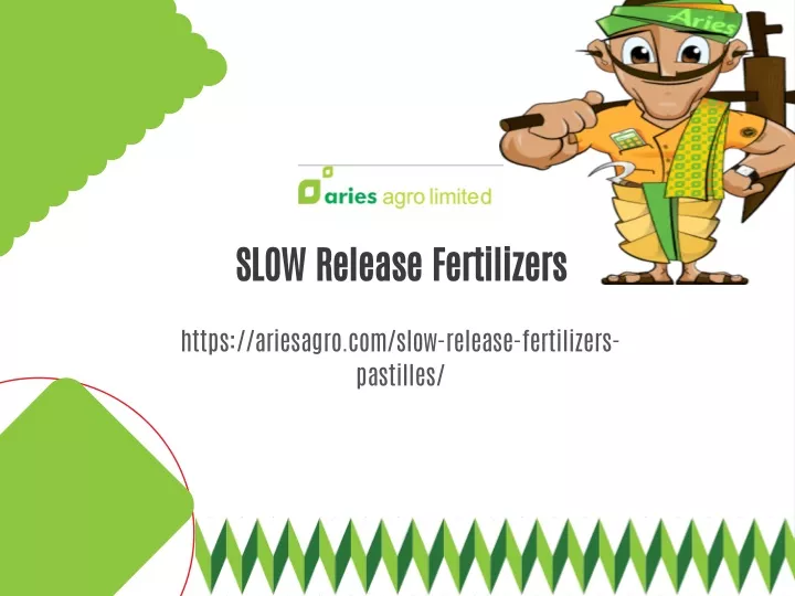 slow release fertilizers