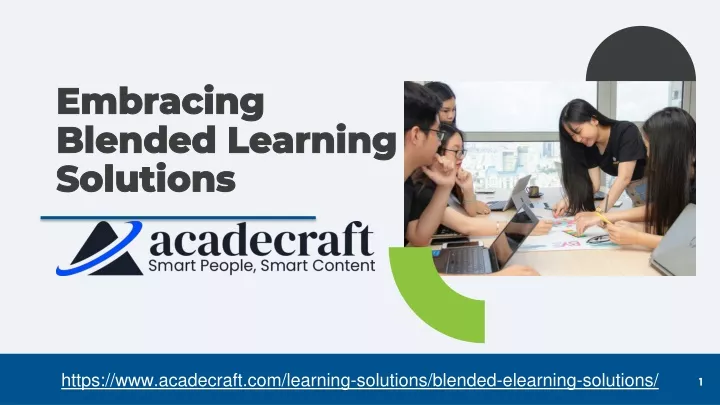 embracing blended learning solutions