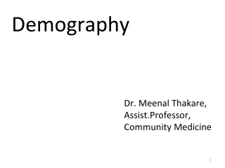 demography