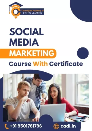 Social media marketing course with certificate in zirakpur