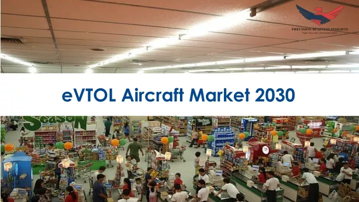 evtol aircraft market 2030