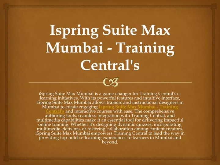 ispring suite max mumbai training central s