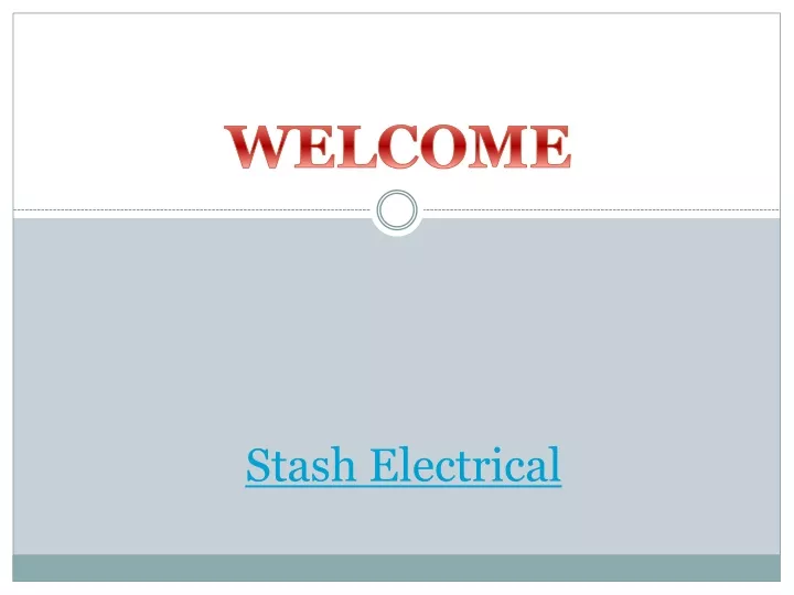 stash electrical