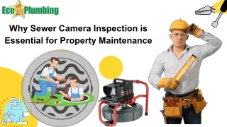 Why Sewer Camera Inspection is Essential for Property Maintenance