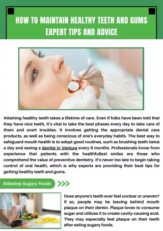 Precision Dental Care Experts