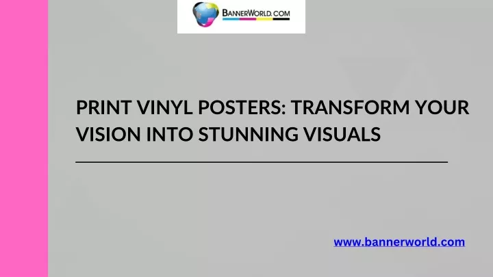 print vinyl posters transform your vision into
