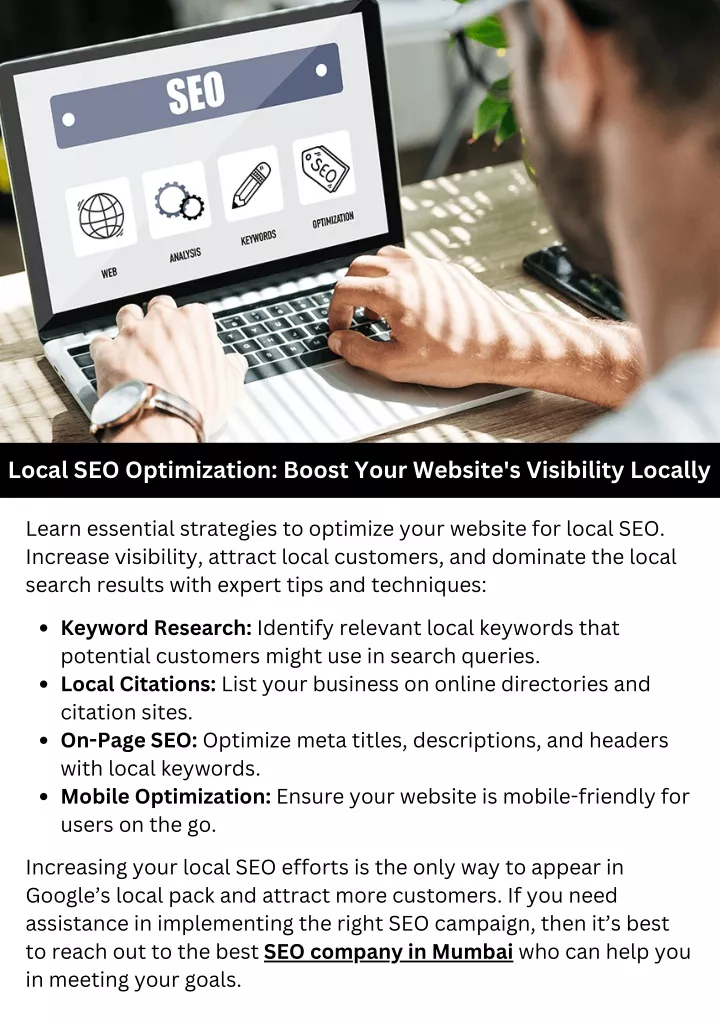local seo optimization boost your website